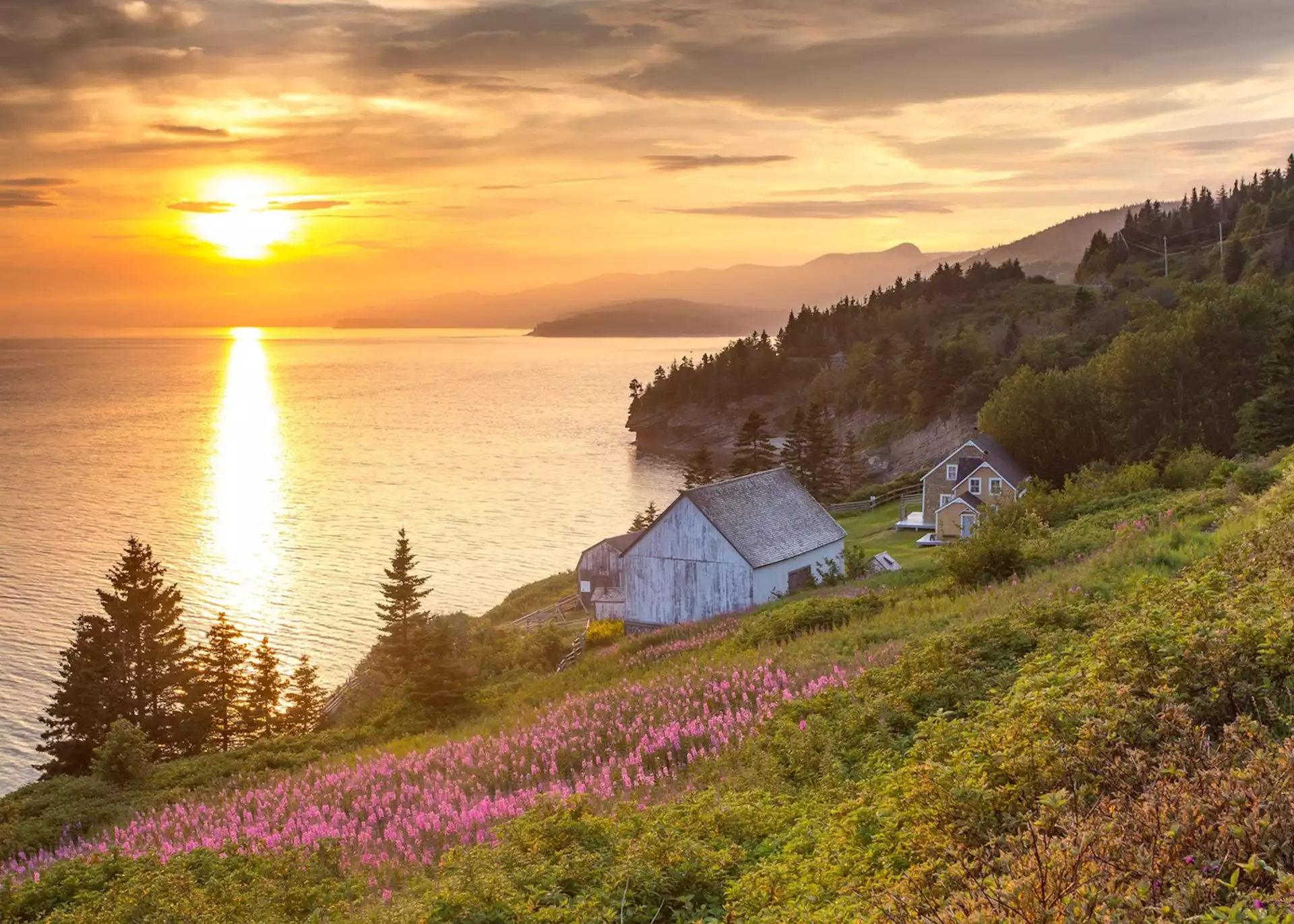 Gaspé Peninsula coastline